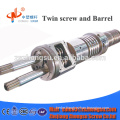 Bimetallic PVC PIPE Conical Twin Screw Barrel Extruder Screw Barrel D60 D75 D80 D90 D110 Brand New